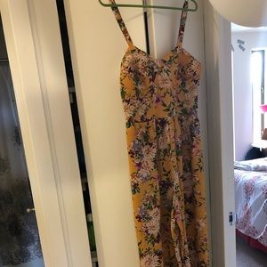Floral Jumpsuit